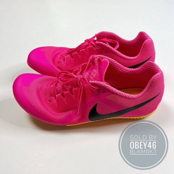 Nike Zoom Rival Multi Pink Track & Field With Spikes DC8749-600 Size Men 9 - Picture 1 of 7